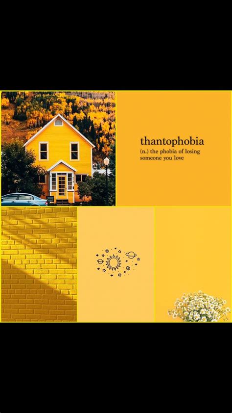 Yellow Aesthetic Mood Board