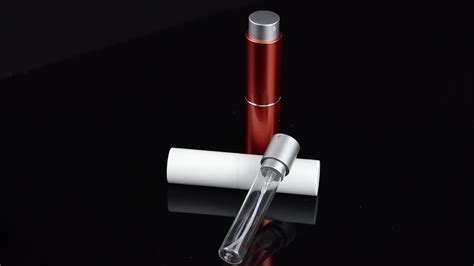 Round 5ml 10ml Twist Up Metal Spray Bottle 8ml Aluminium Portable Refillable Perfume Atomizer