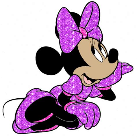 Minnie Mouse Glitter Clipart Best