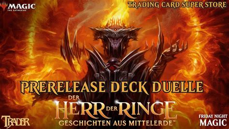 Mtg Lord Of The Rings Prerelease Deck Duelle Magic The Gathering