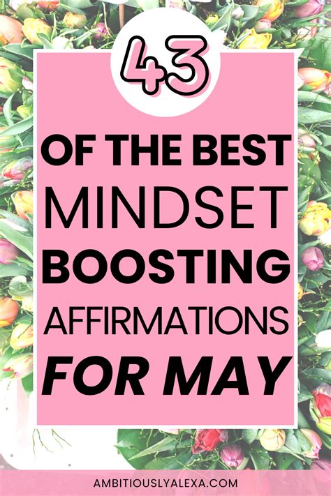 43 May Affirmations For A Month Of Abundance And Joy Ambitiously Alexa