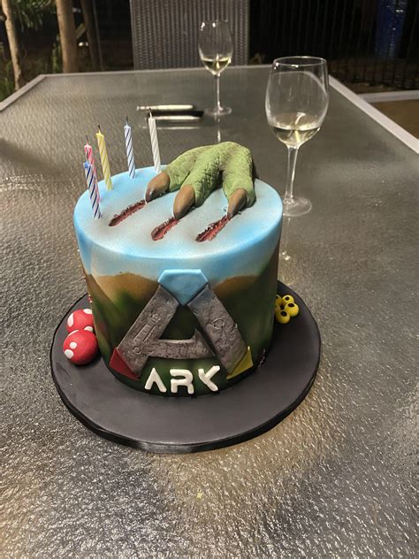 ARK: Survival Evolved - Cake from the missus for my Cakeday ! - ARK: Survival Evolved