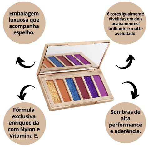 Paleta De Sombras Wish O Poder Dos Desejos Bruna Tavares MAKE MAKE