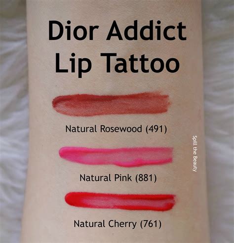 Dior Lip Tattoo Natural Peach - Wiki Tattoo