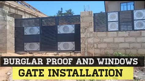 Building In Ghana Best Burglar Proofs Windows Walls And Gates Installation For Maximum