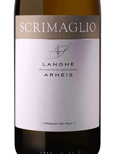 Scrimaglio Langhe Arneis Vivino Australia