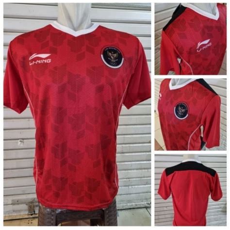 Jual Jersey Kaos Baju Sepak Bola Timnas Tim Nasional Indonesia Indo