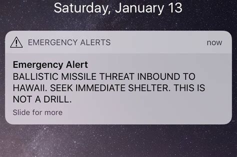 The Mistake Behind The False Hawaii Emergency Alert Air Herald