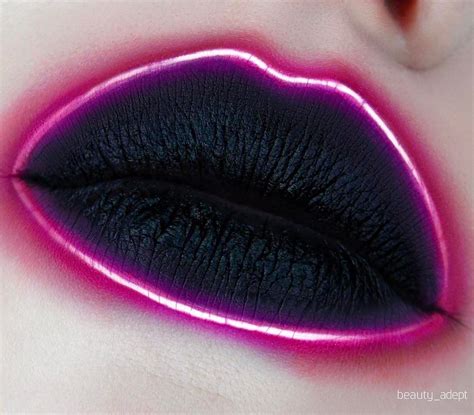 Neon Lip Art Ideas Popsugar Beauty Lip Art Makeup Lipstick Art