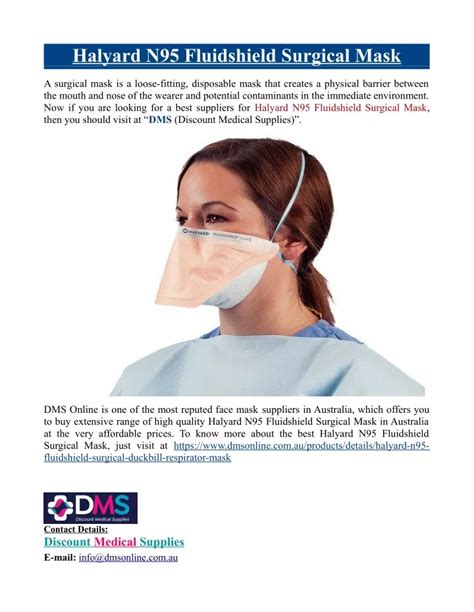 PPT Halyard N95 Fluidshield Surgical Mask PowerPoint Presentation