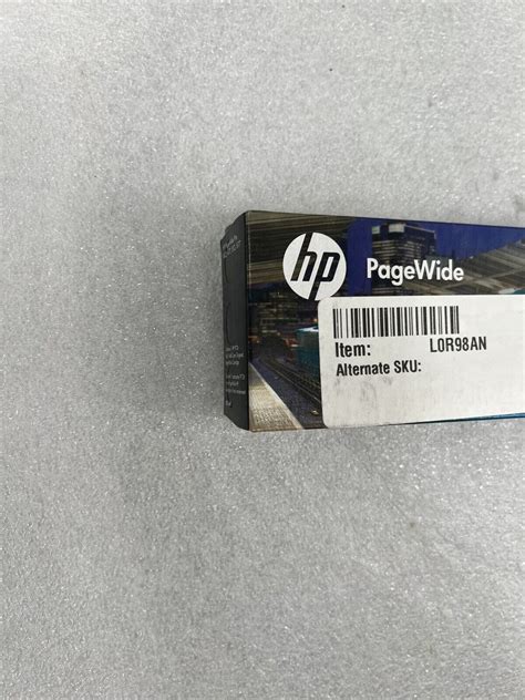 Genuine Hp X Cyan High Yield Pagewide Ink Cartridge L R An Exp