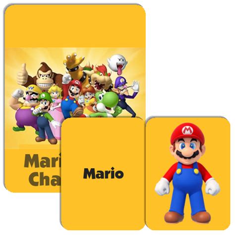 Super Mario Bros. Characters - Match The Memory