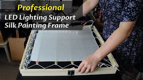 Silk Painting Frame Diy How To Make Silk Painting Frame At Home