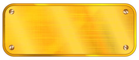 Gold Plaque Png Transparent Images Free Download Vector Files Pngtree