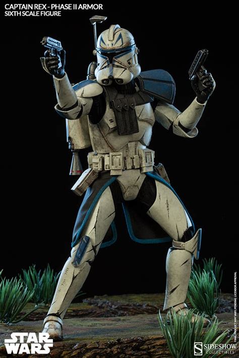 Toyhaven Preview Sideshow Collectibles Star Wars Clone Wars Captain Rex Phase Ii Armor 1 6 Figure