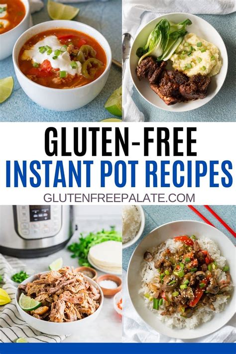 Gluten Free Instant Pot Recipes Gluten Free Palate