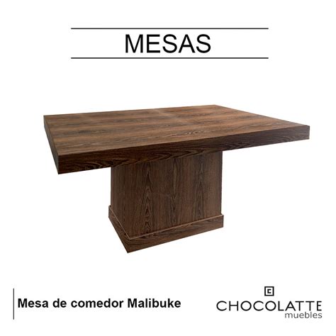 Mesas Chocolatte Muebles