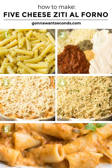 Five Cheese Ziti Al Forno Artofit
