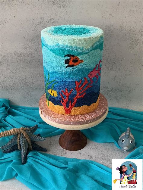 Under The Sea Decorated Cake By Debjani Mishra CakesDecor