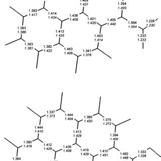 Angles For Ground And Excited State Pyrene Coo Top And Pyrene Cooh