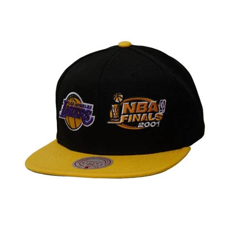 Casquette Nba Los Angeles Lakers Mitchell Ness Nba Finals Snapback