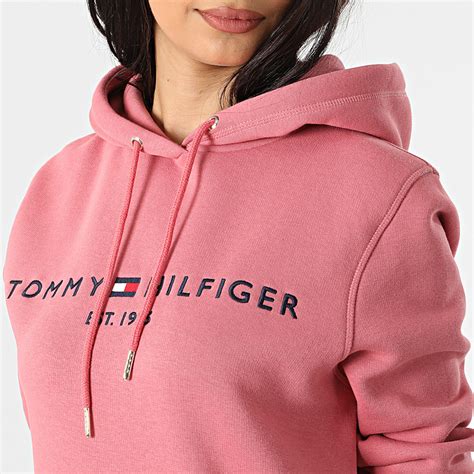 Tommy Hilfiger Sweat Capuche Femme Regular 6410 Rose