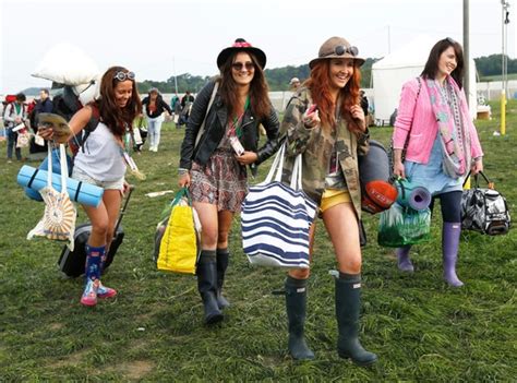 Fedora Girls from 2013 Glastonbury Festival Style | E! News