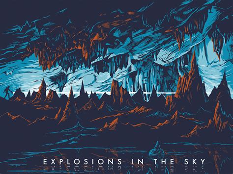 Explosions In The Sky Poster by Matthew Fleming on Dribbble