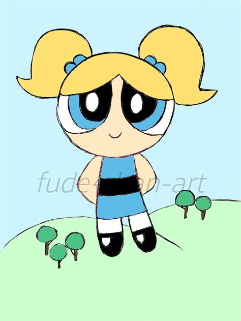 Request: Powerpuff Girls / Bubbles by fude-chan-art on DeviantArt