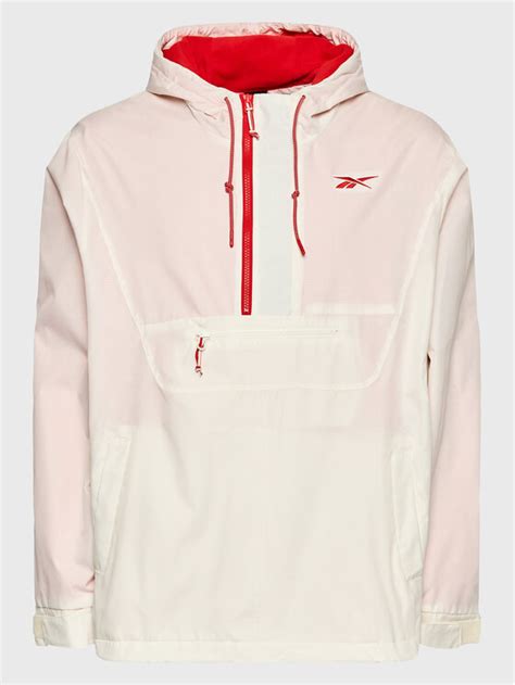 Reebok Kurtka anorak Vector HH8369 Beżowy Relaxed Fit Modivo pl