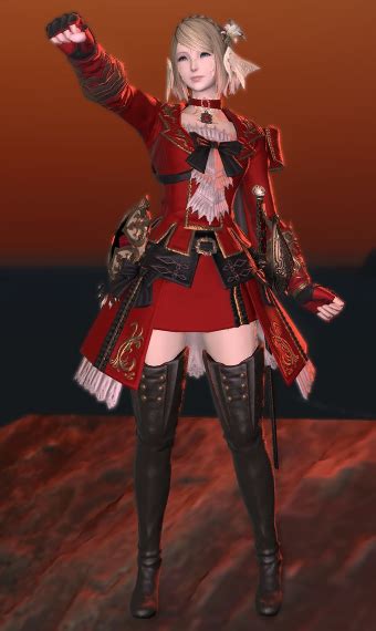 Streamlined Red Mage Eorzea Collection