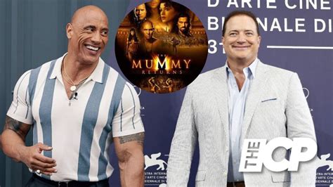 Dwayne Johnson Praises Brendan Fraser For Helping His Movie In The