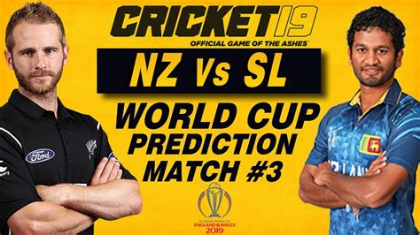 Nz Vs Sl Cricket Worldcup Match Youtube