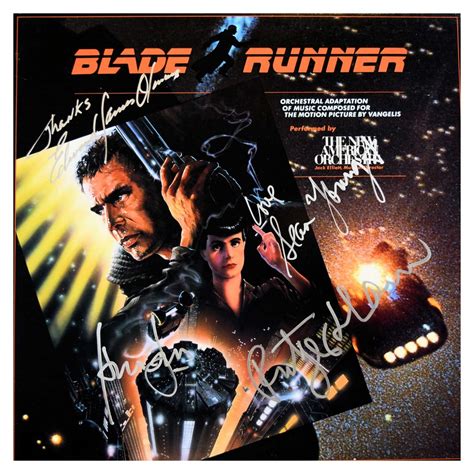 Blade Runner Original Soundtrack, Harrison Ford, Rutger HauerROCK STAR ...