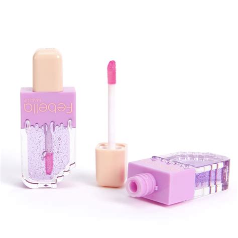 Lip Gloss Brilho Labial De Sorvetinho Glitter Febella LG40511