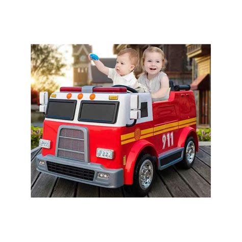 Camion De Pompiers Lectrique Pour Enfants V Ce Camion De Pompi