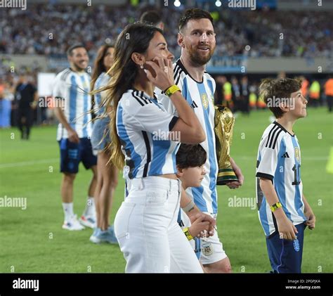 Buenos Aires Argentina 23th Mar 2023 Lionel Messi Of Argentina His