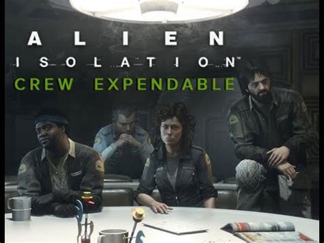 Alien Isolation Ellen Ripley Crew Expendable Dlc The Ending Youtube