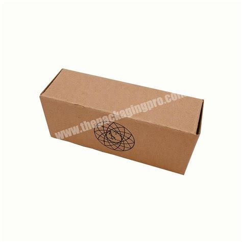 Logo Printed Kraft Paper Card Board Packaging Eco Friendly Box