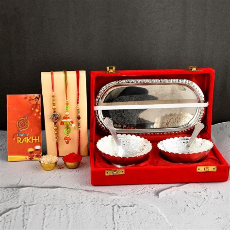 Great Art Rakhi For Brother With Gift Combo Rakhi Hamper For