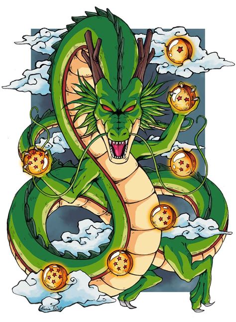 Shenron Dragon Ball Heroes Goku Dende Gotenks Dragon Ball Z Dragon Ball