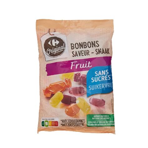 Bonbons saveur fruit CARREFOUR ORIGINAL le sachet de 150g à Prix