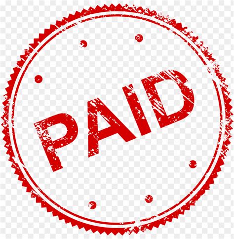 paid stamp png - Free PNG Images | TOPpng
