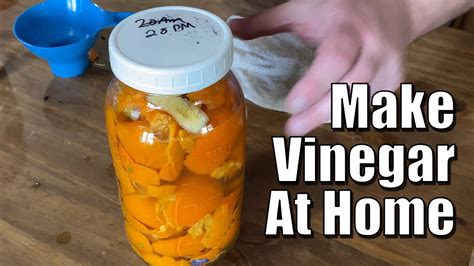 How To Make Vinegar At Home YouTube