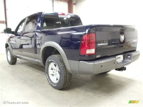 2012 Midnight Blue Pearl Dodge Ram 1500 Outdoorsman Crew Cab 4x4