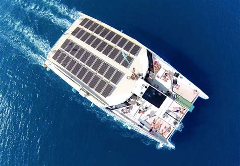 Catamaran Eco Slim Rental With A Crew In Barcelona