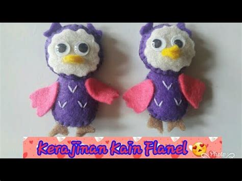 Kerajinan Dari Kain Flannel Boneka Lucu Kerajinan Tangan YouTube