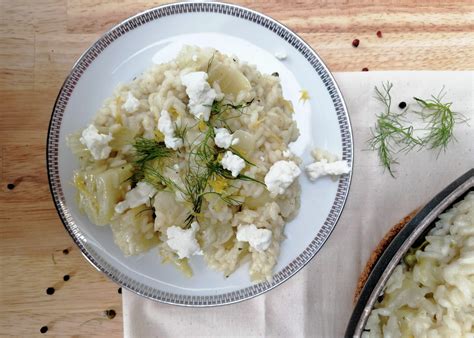 Risotto Met Venkel En Geitenkaas En Een Vleugje Citroen L De Polle