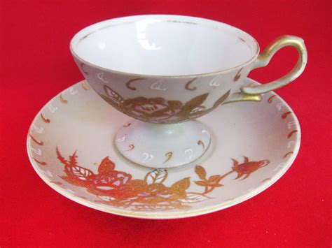 Ucagco China Made In Occupied Japan Hand Painted Tea Cup And Etsy