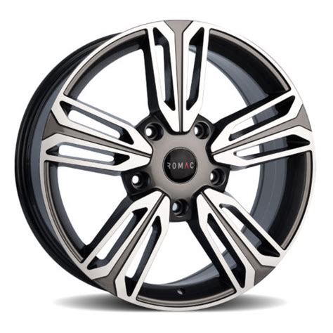 Romac Venom Gloss Black – Alloy Wheels Scotland